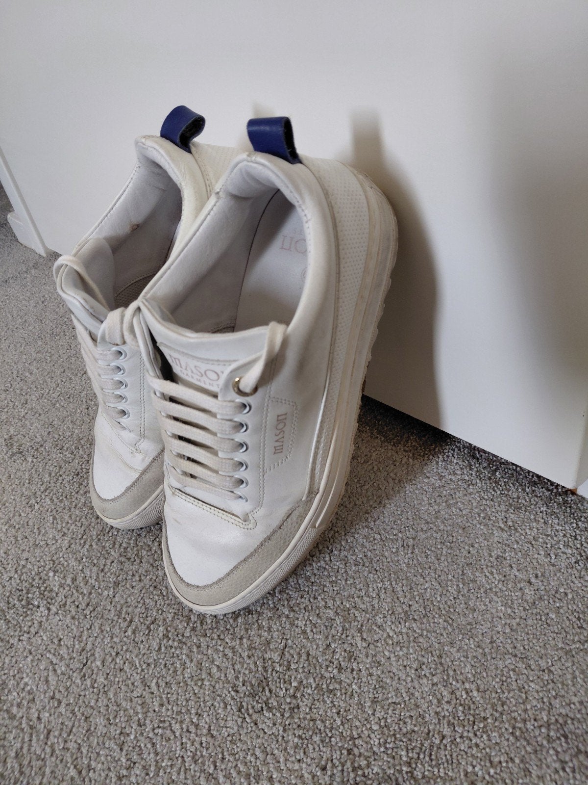 Sneakers Mason Garments maat 40, zgan € 50,00, Kleding | Heren, Schoenen, Wit, Ophalen of Verzenden, Mason Garments, Sneakers of Gympen