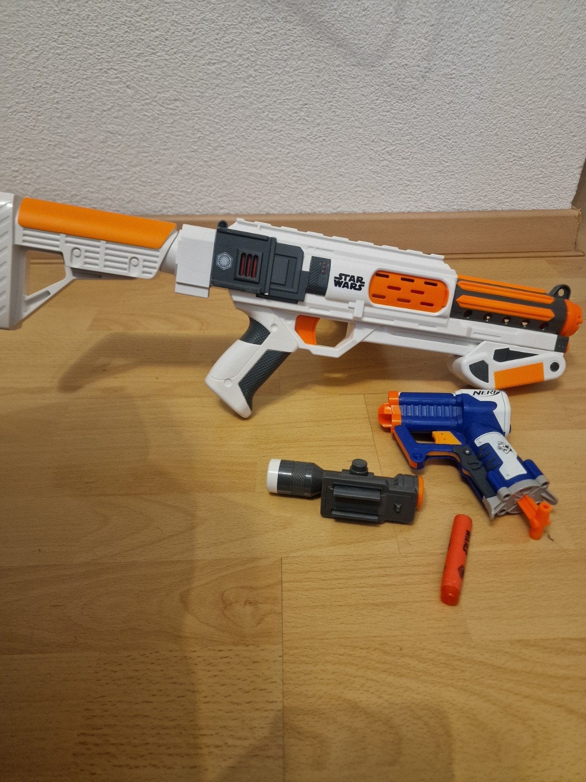 Star Wars Nerf Blaster Set - Zo goed als nieuw, Ophalen of Verzenden, Zo goed als nieuw, Jongen of Meisje