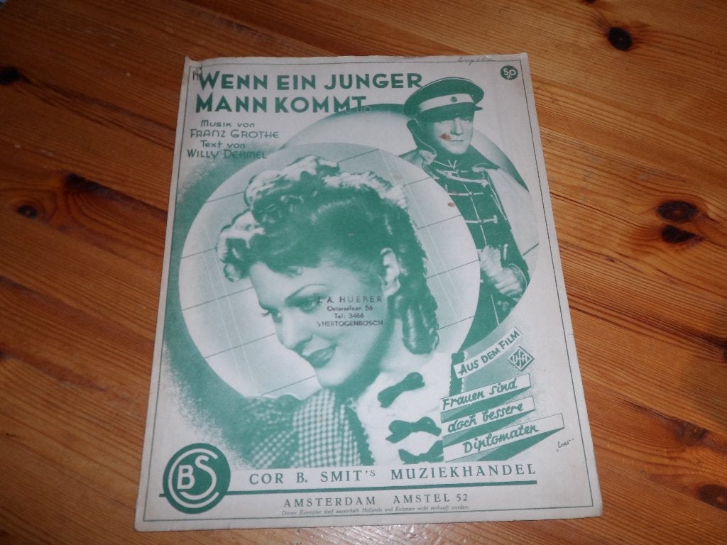 Franz Grothe, Piano, Gebruikt, Ophalen of Verzenden, Artiest of Componist
