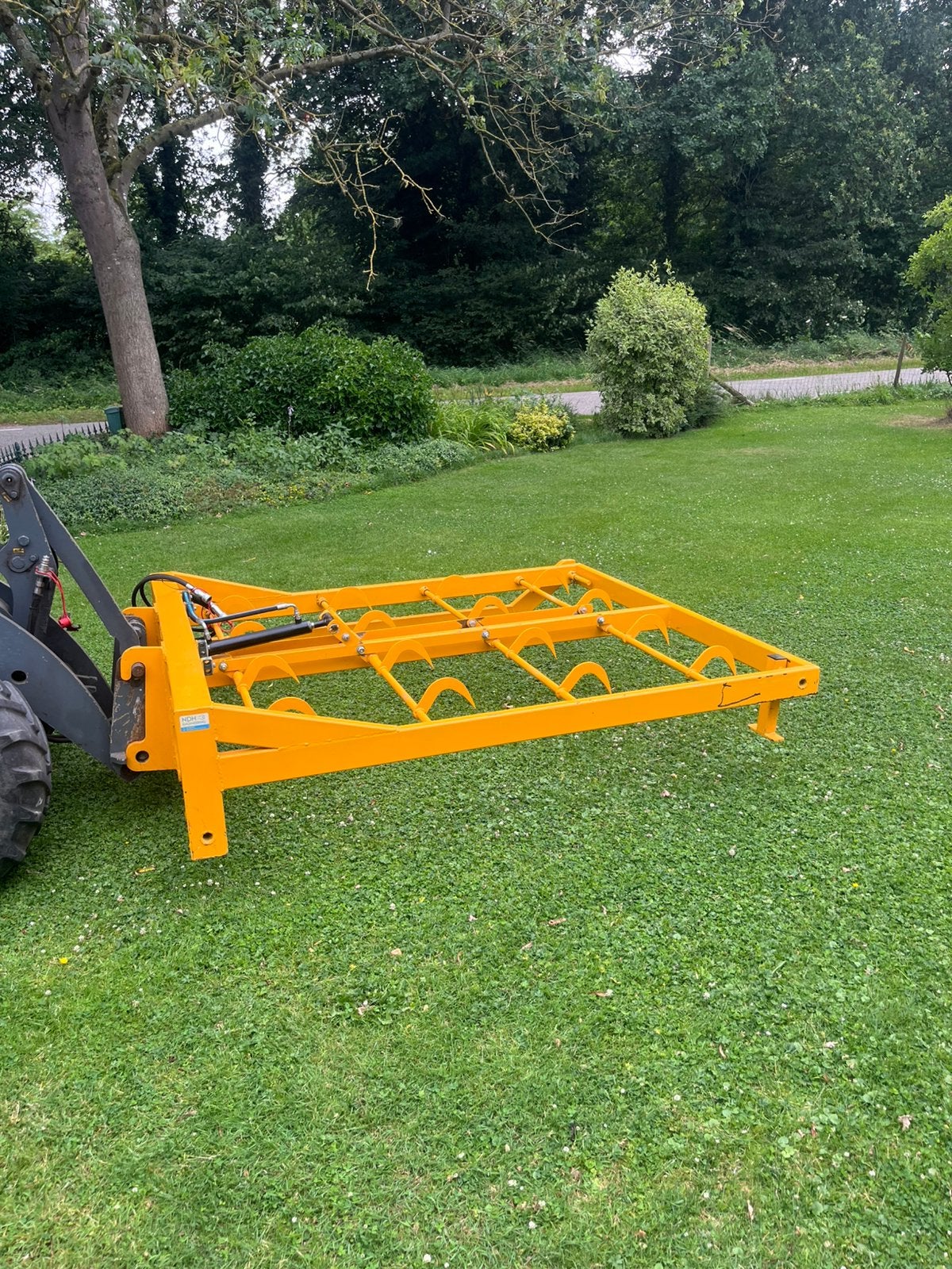 Gebruikte 8 paks balenklem, Ophalen, Weidebouw