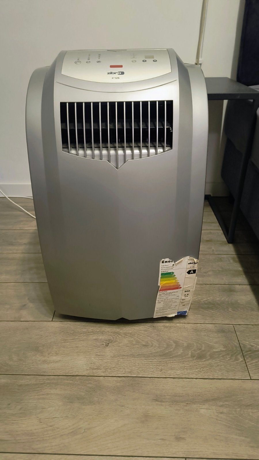 Zibro P125 Mobiele Airco - Koelen en Ventileren, Ophalen, Gebruikt, Minder dan 60 m³, Energieklasse A of zuiniger