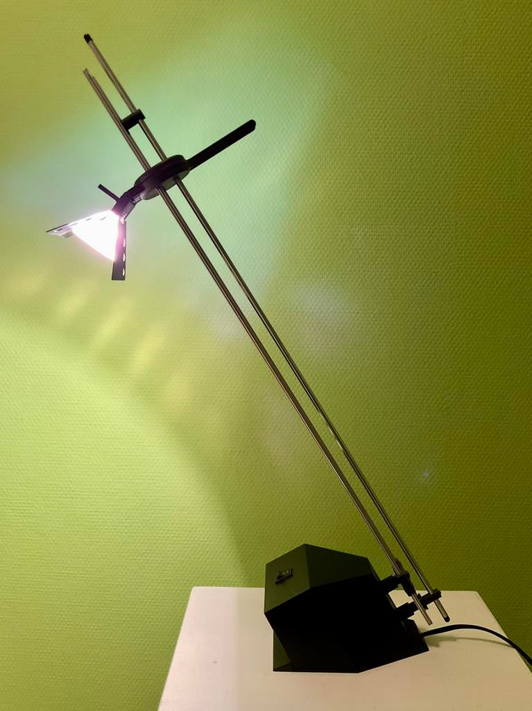 Bijzondere vintage Massive tafellamp, Ophalen of Verzenden, Gebruikt, Minder dan 50 cm