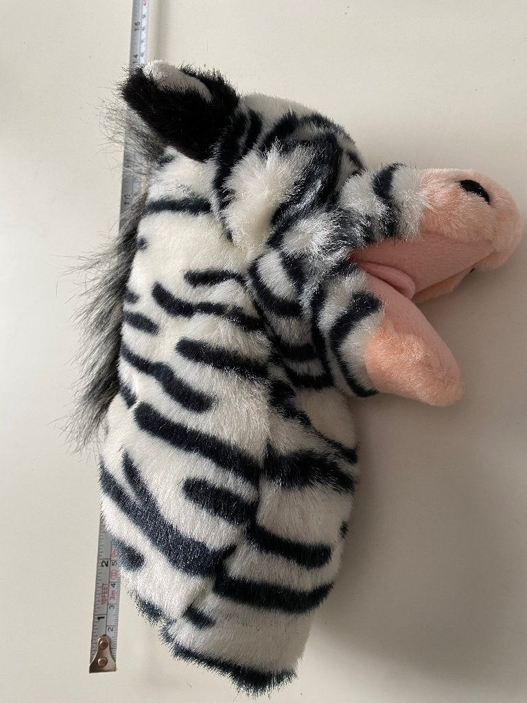 Nieuwe handpop zebra, Overige merken, Overige karakters, Overige typen, Nieuw
