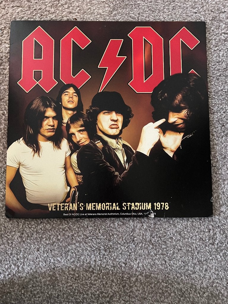 AC/DC LP, Cd's en Dvd's, Ophalen, Zo goed als nieuw, LP