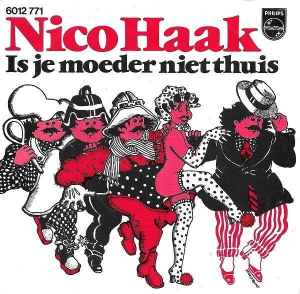 Nedelands Single (1978) Nico Haak - Is je Moeder niet Thuis, Cd's en Dvd's, Vinyl Singles, Gebruikt, 7 inch, Single, Ophalen of Verzenden