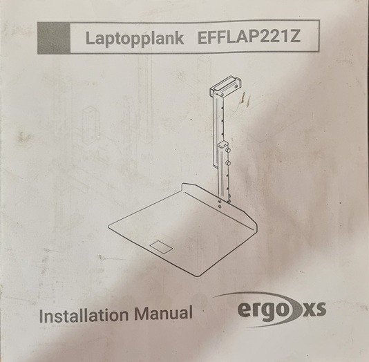 Digiboard Laptopplank EFFLAP2231Z Ergo xs (3X), Diversen, Ophalen of Verzenden, Mobiel, Nieuw, Accessoires