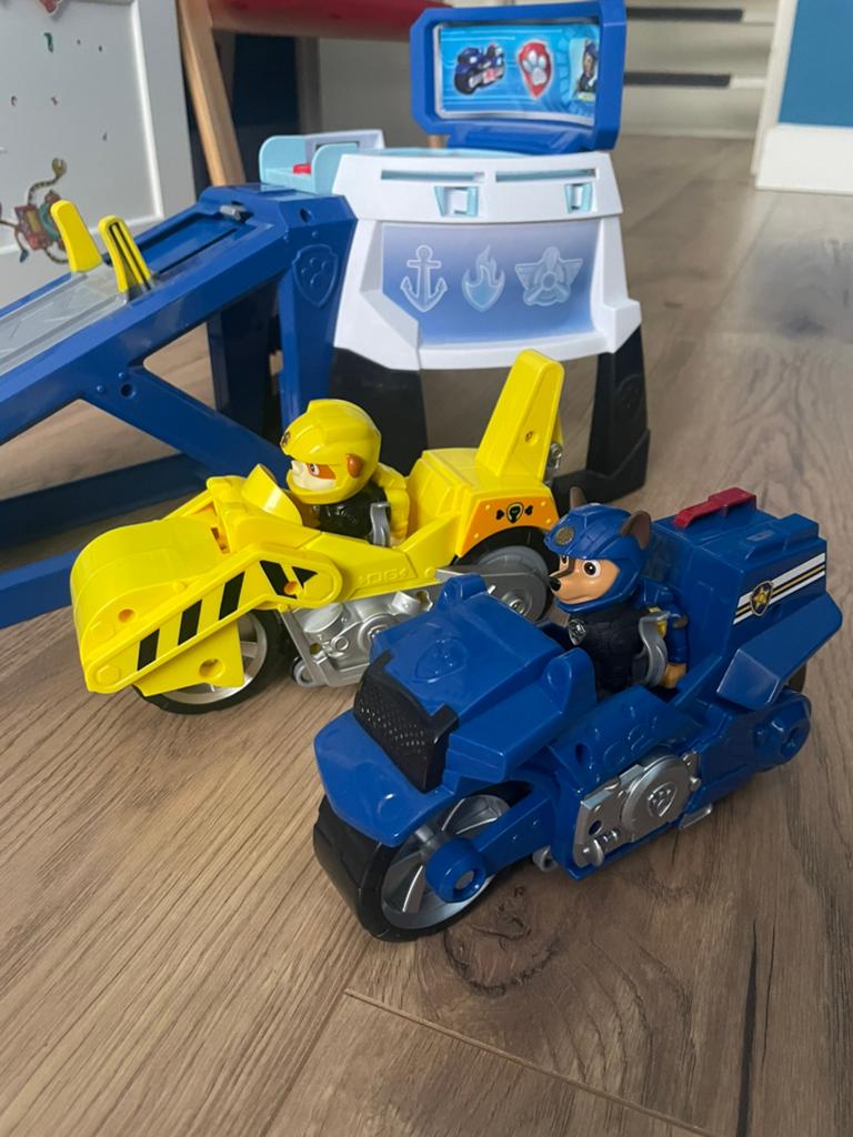 Paw Patrol Moto Pups Speelset met Voertuigen, Ophalen of Verzenden, Zo goed als nieuw