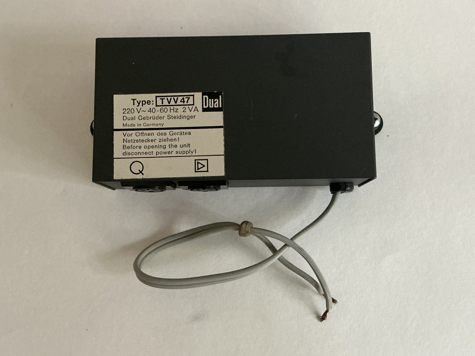 DUAL pre-amp voor versterkers zonder phono, Audio, Tv en Foto, Ophalen of Verzenden, Gebruikt, Platenspeler-onderdeel, Dual