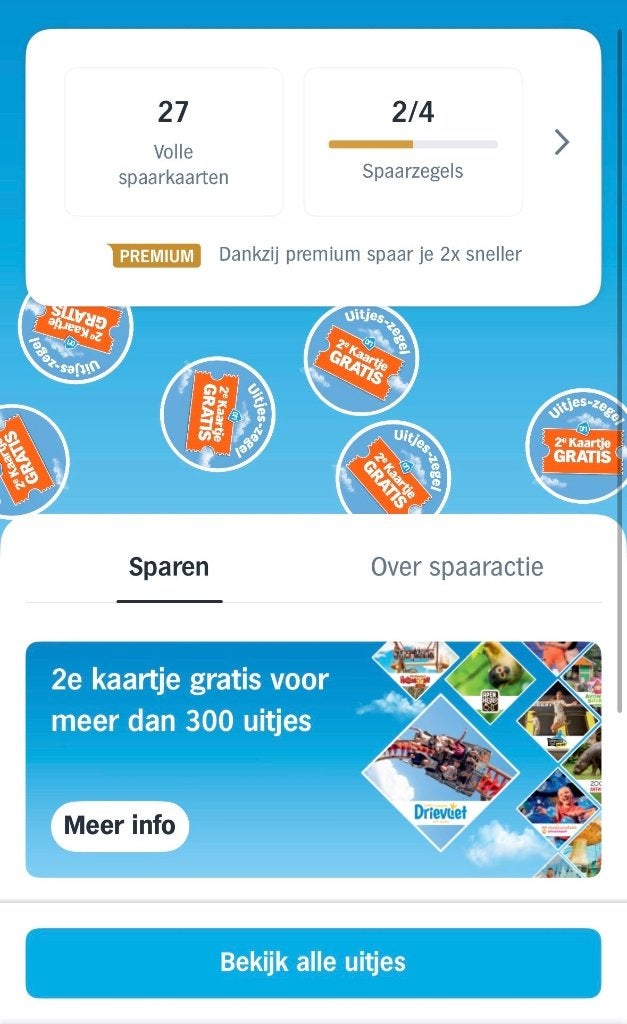 tweede uitje gratis AH actie Hellendoorn, Drievliet, Tickets en Kaartjes, Twee personen, Ticket of Toegangskaart