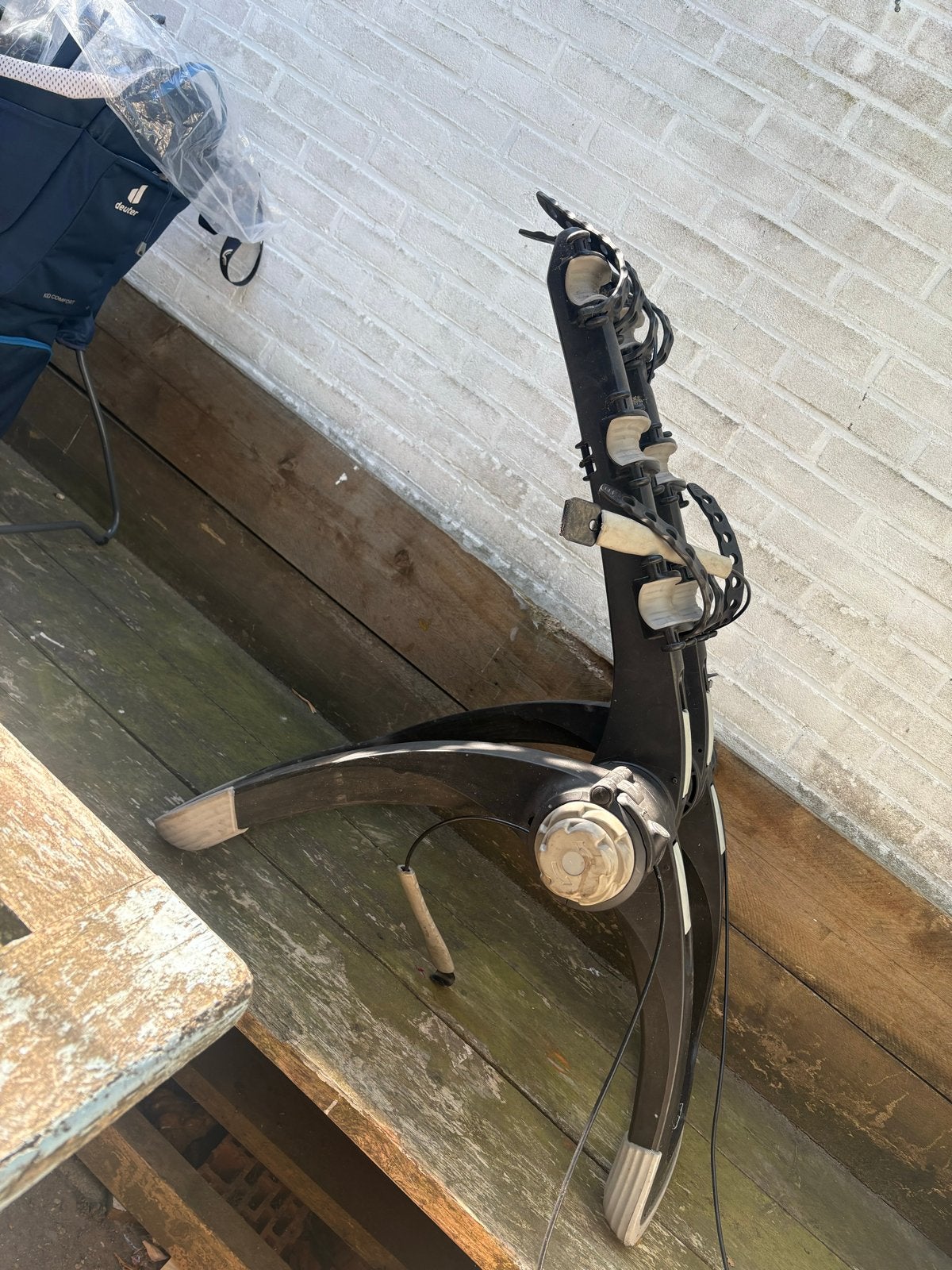 Thule Raceway 992 fietsendrager voor achterklep, Ophalen, 3 fietsen of meer, Gebruikt, Achterklepdrager