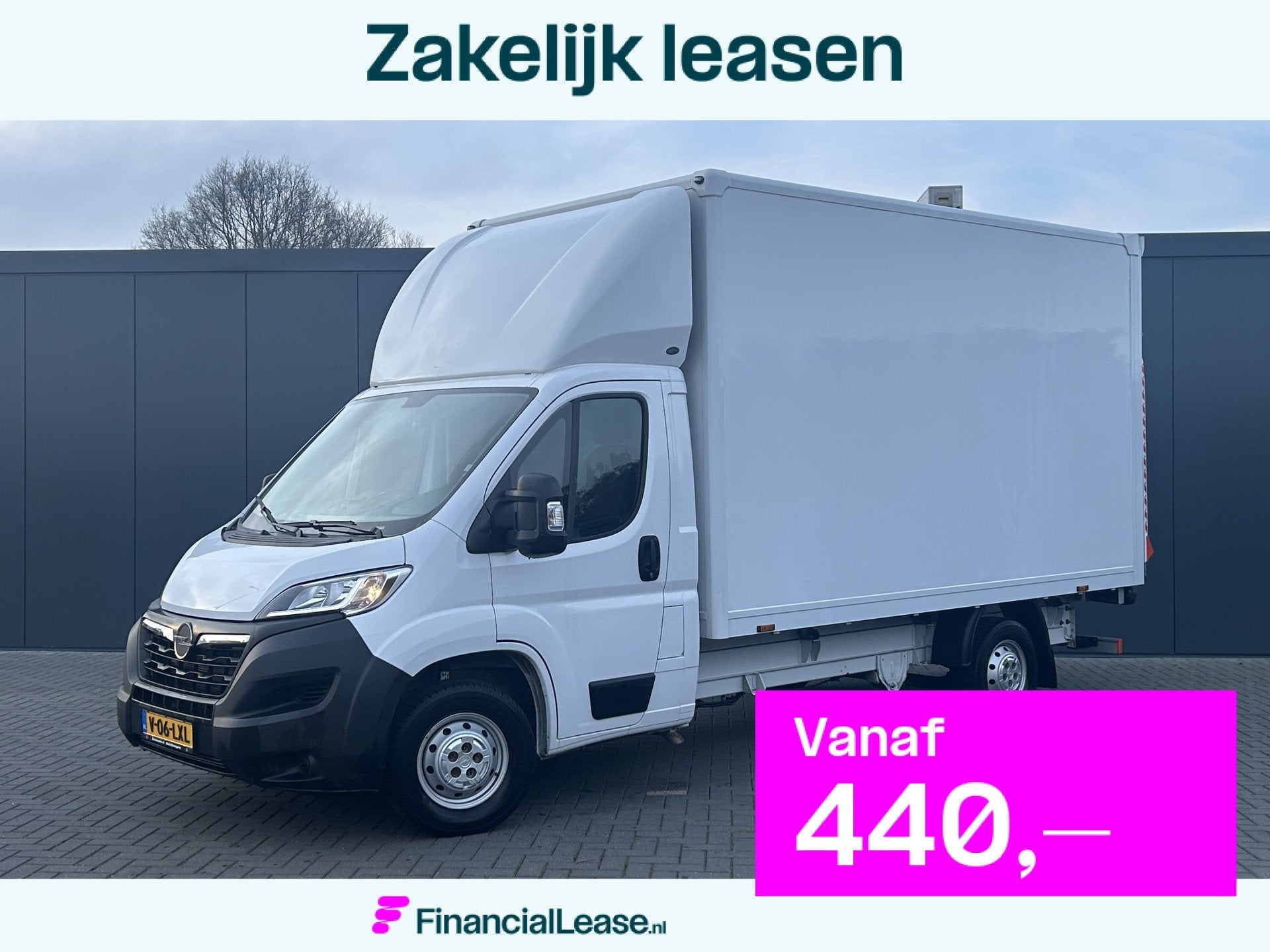 Opel Movano 2.2 CDTi 141 PK / BAKWAGEN+KLEP / 1.050 KG LAADV, Gebruikt, 4 cilinders, 2500 kg, Wit