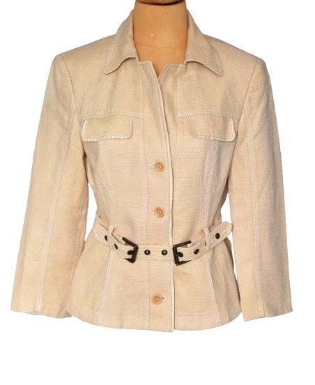 Strenesse linnen/zijde jasje, blazer, Mt. 36 / S, Kleding | Dames, Overige kleuren, Strenesse, Ophalen of Verzenden, Zo goed als nieuw