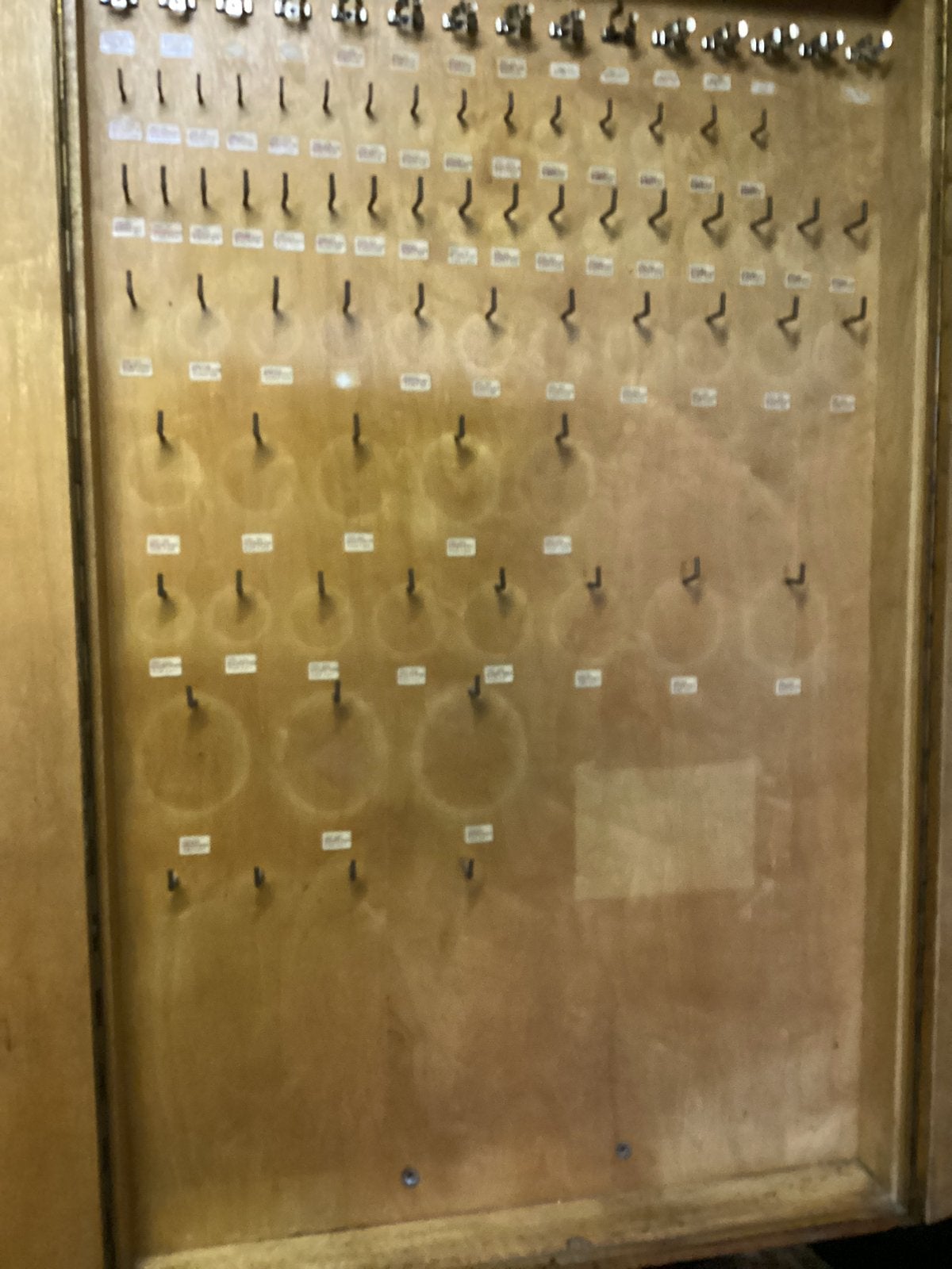 Sleutel kast ., Ophalen
