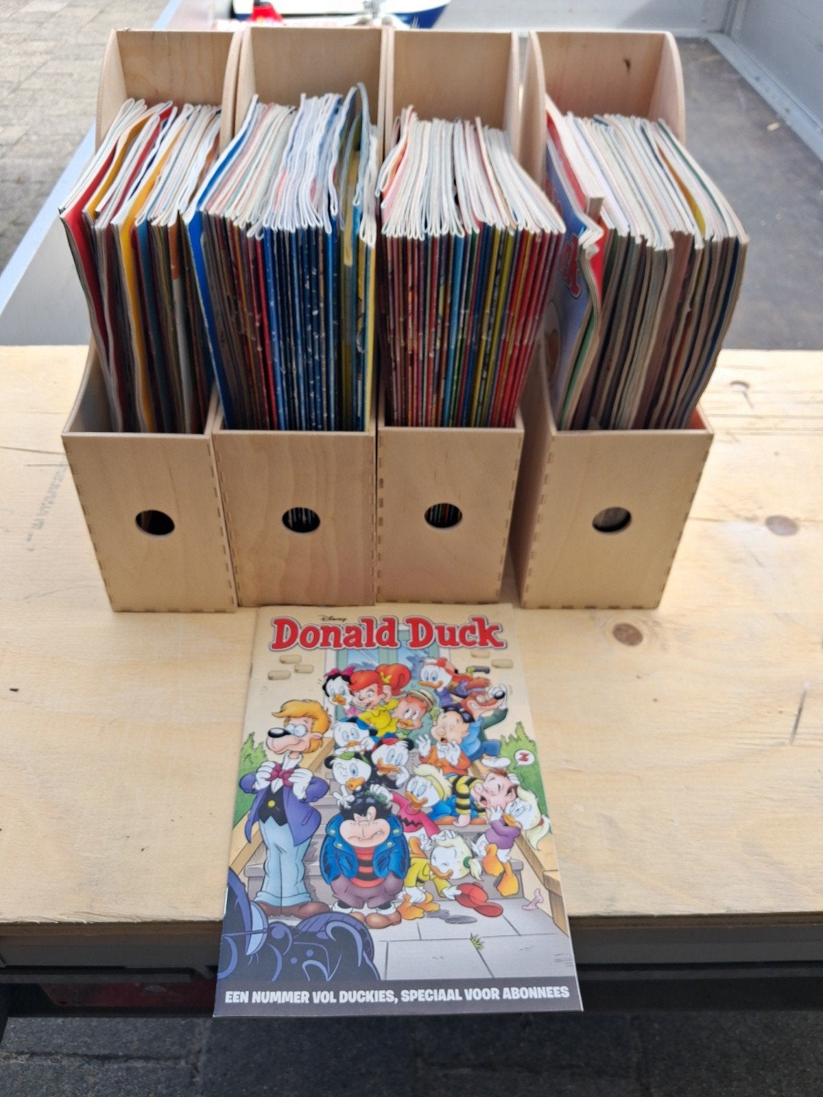 Donald Duck ruim 50 stuks, Ophalen, Zo goed als nieuw, Overige formaten