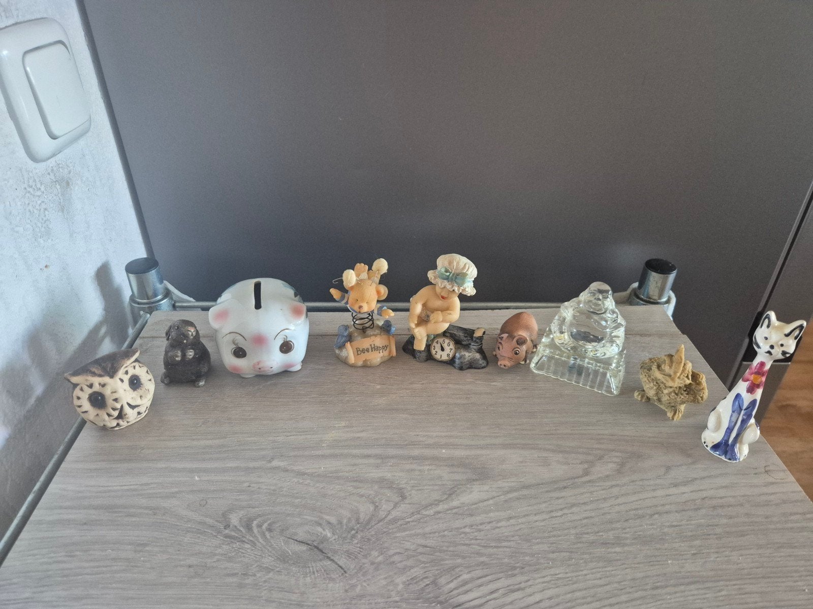 9 beeldjes, Ophalen of Verzenden, Zo goed als nieuw