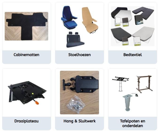 Caravan onderdelen hier te koop Diverse merken zie website, Ophalen of Verzenden, Nieuw