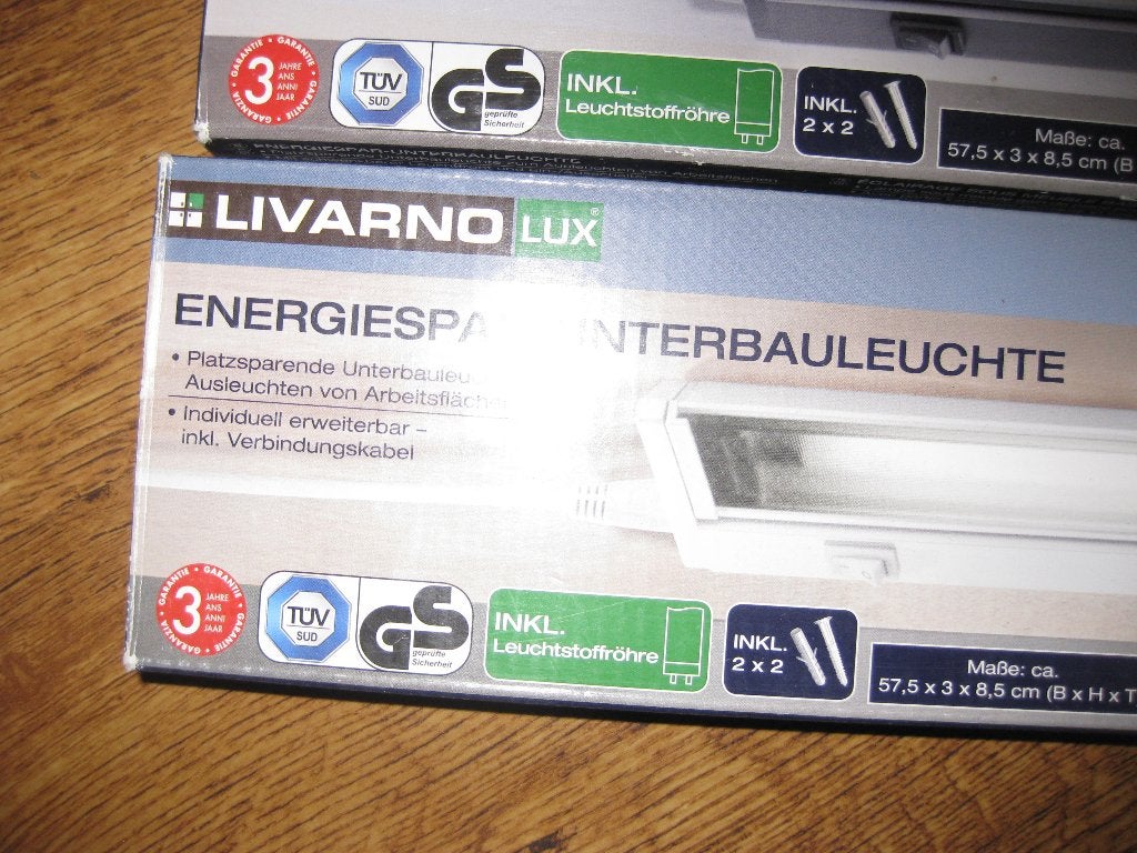 Liverno lux ledverlichting, Ophalen