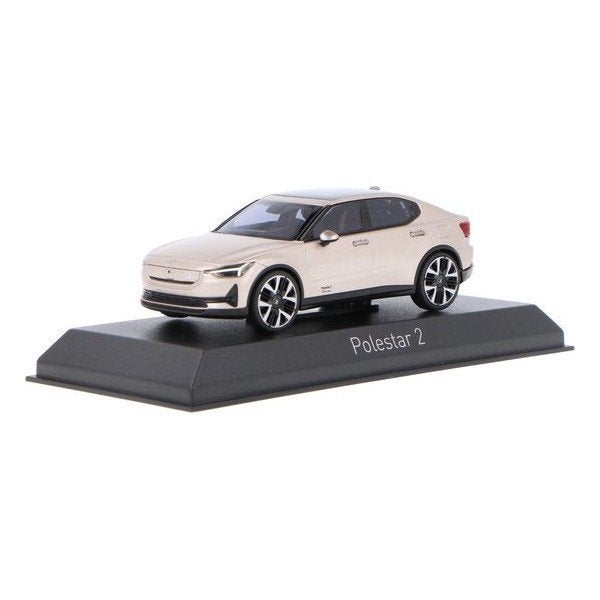 Volvo Polestar 2 2024 Jupiter Goud Modelauto 1/43 Norev, Auto, Norev, Ophalen of Verzenden, Norev