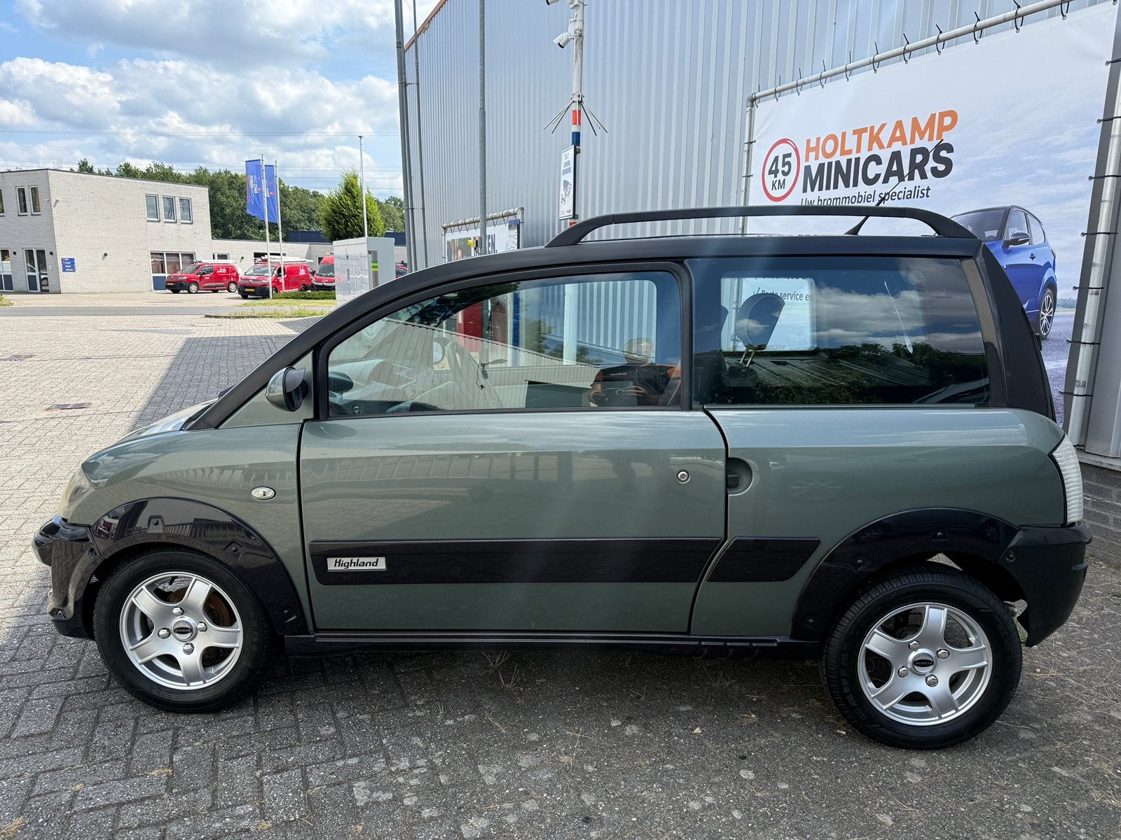 Microcar MC2 Cargo Brommobiel 45KM / GROEN / YANMAR / 2008, Diversen, Ophalen, Holtkamp Minicars, 16 km/u of meer, Gebruikt