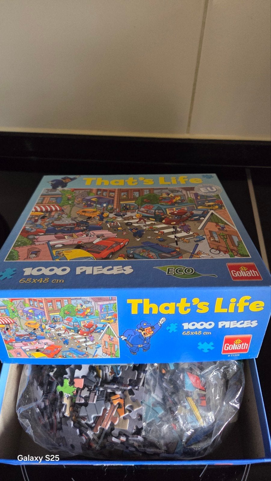 That's Life 1000 stukjes legpuzzel - Goliath, Ophalen of Verzenden, 500 t/m 1500 stukjes, Zo goed als nieuw, Legpuzzel