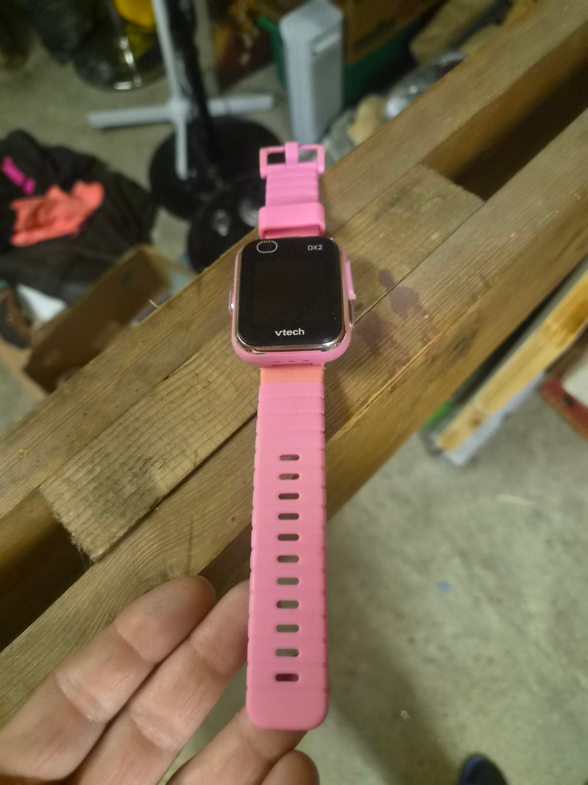 Vtech Kidizoom Smartwatch DX2 roze, Ophalen, Gebruikt, Roze, Meisje