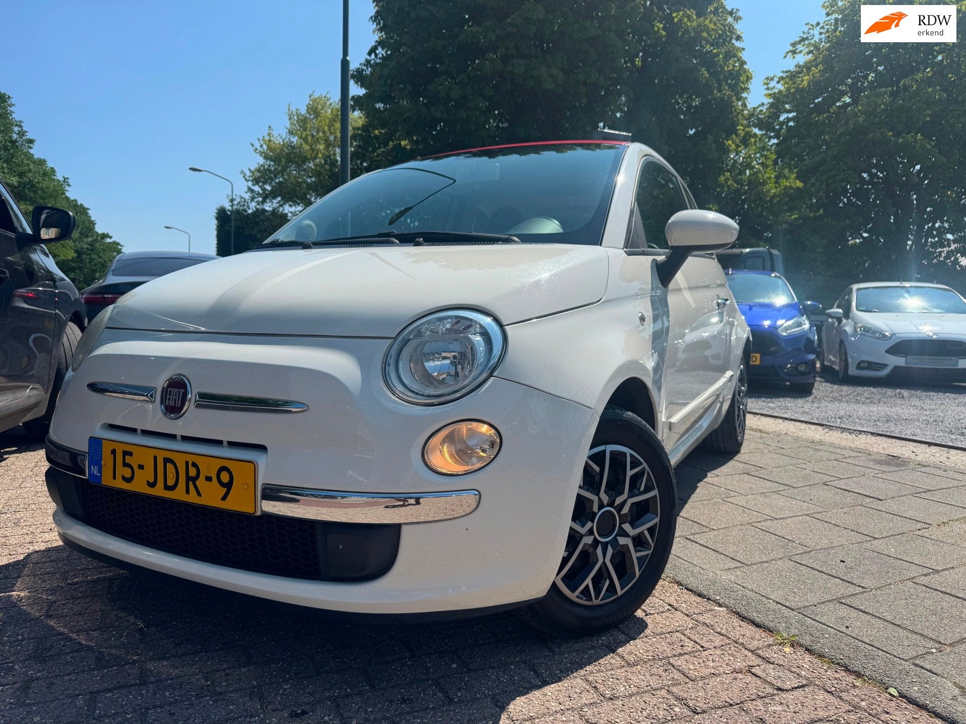 Fiat 500 1.2 Pop A-C Elek Pakket Automaat Robot Nieuw, Auto's, Euro 5, Stof, Gebruikt, 1242 cc