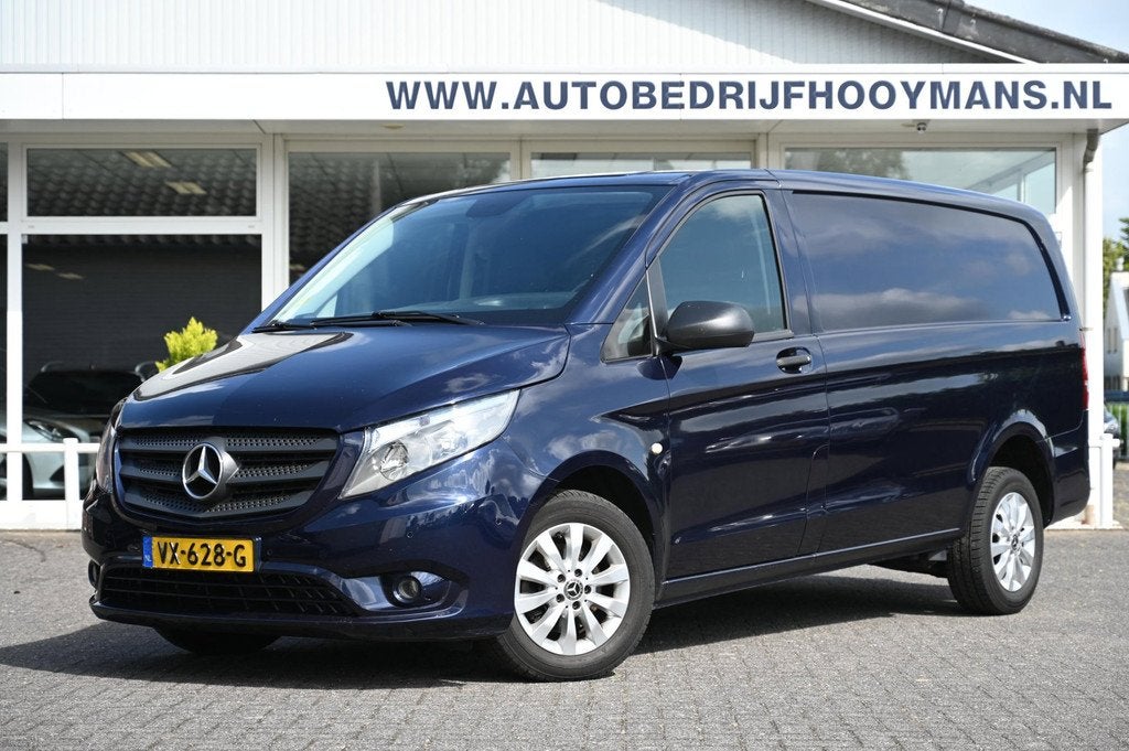 Mercedes-Benz Vito 109 CDI Lang Airco Camera Cruisecontrol 3, Voorwielaandrijving, Euro 5, Gebruikt, Blauw