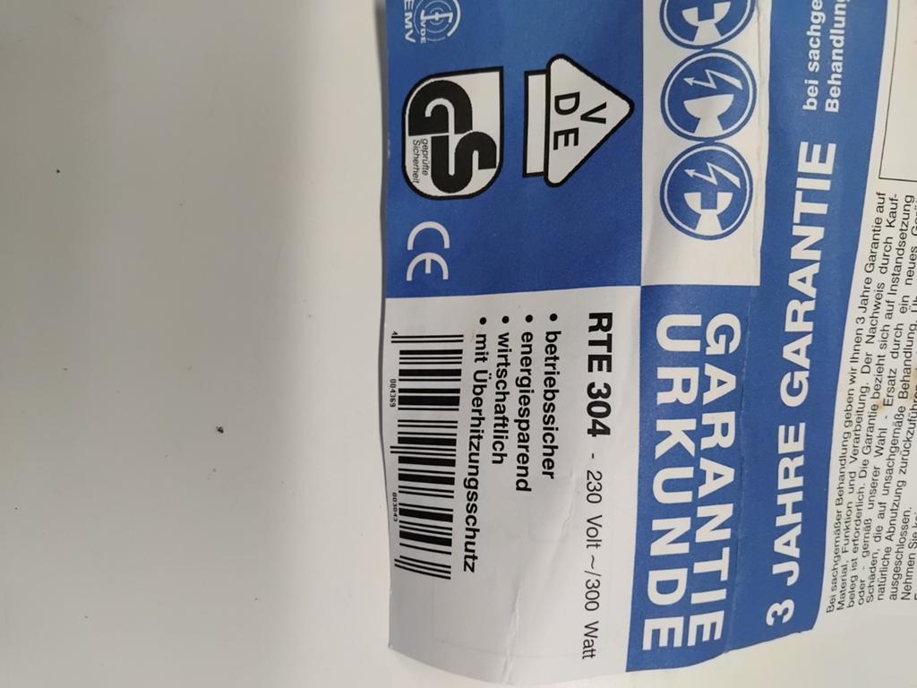 Draagbare dompelaar RTE 304 - 230V/300W, Ophalen of Verzenden, Nieuw