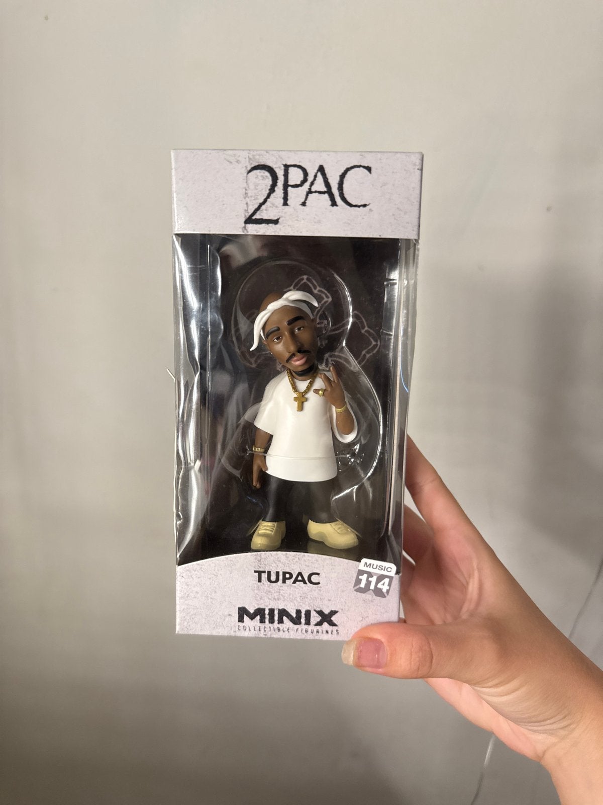 MINIX Tupac verzamelfiguur - Nieuw in doos, Ophalen of Verzenden, Nieuw