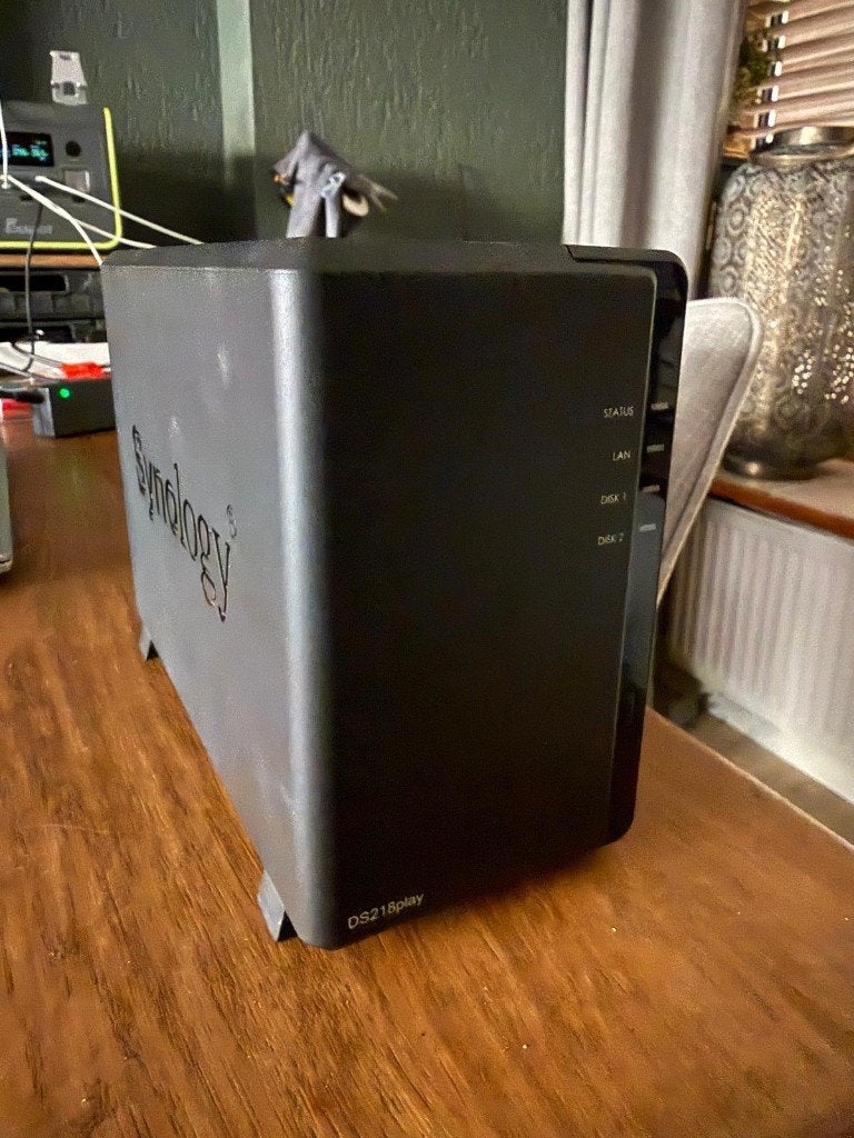 Synology NAS DS218 Play, Ophalen, Gebruikt