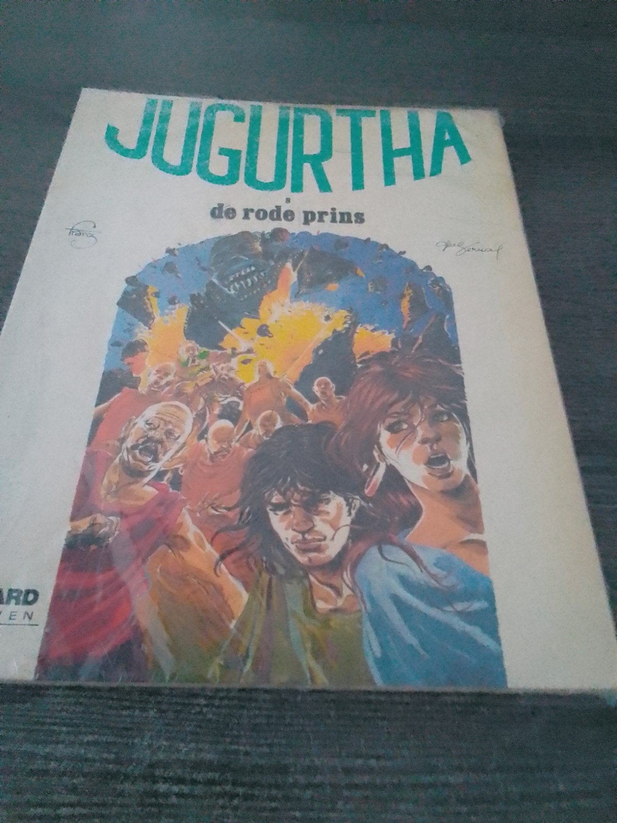 Jugurtha - De Rode Prins stripboek, Eén stripboek, Ophalen, Gelezen, Hermann Huppen