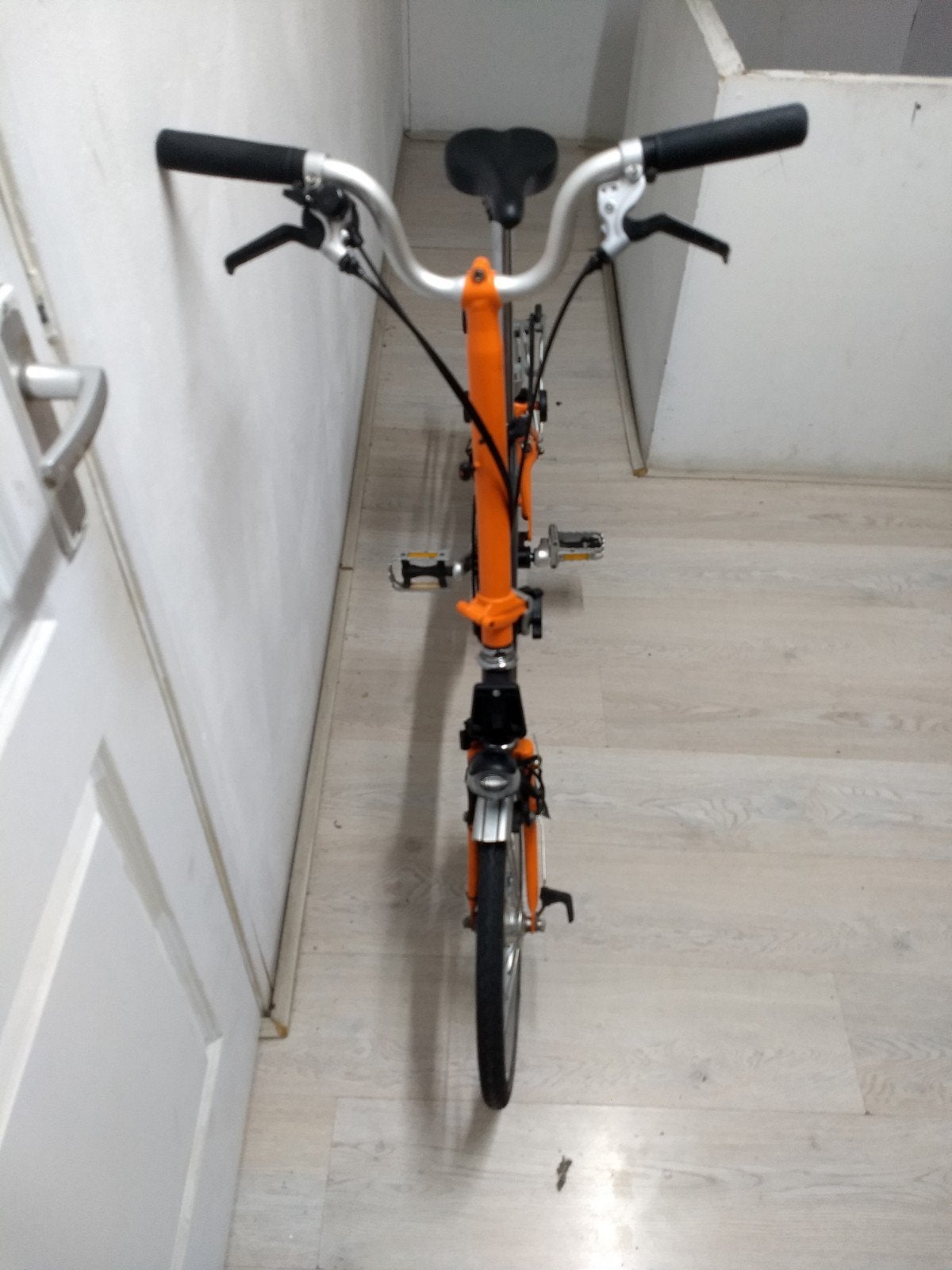 Te koop Brompton vouwfiets zeer goede en nette vouwfiets, Brompton, 16 tot 18 inch, Versnellingen, Ophalen of Verzenden