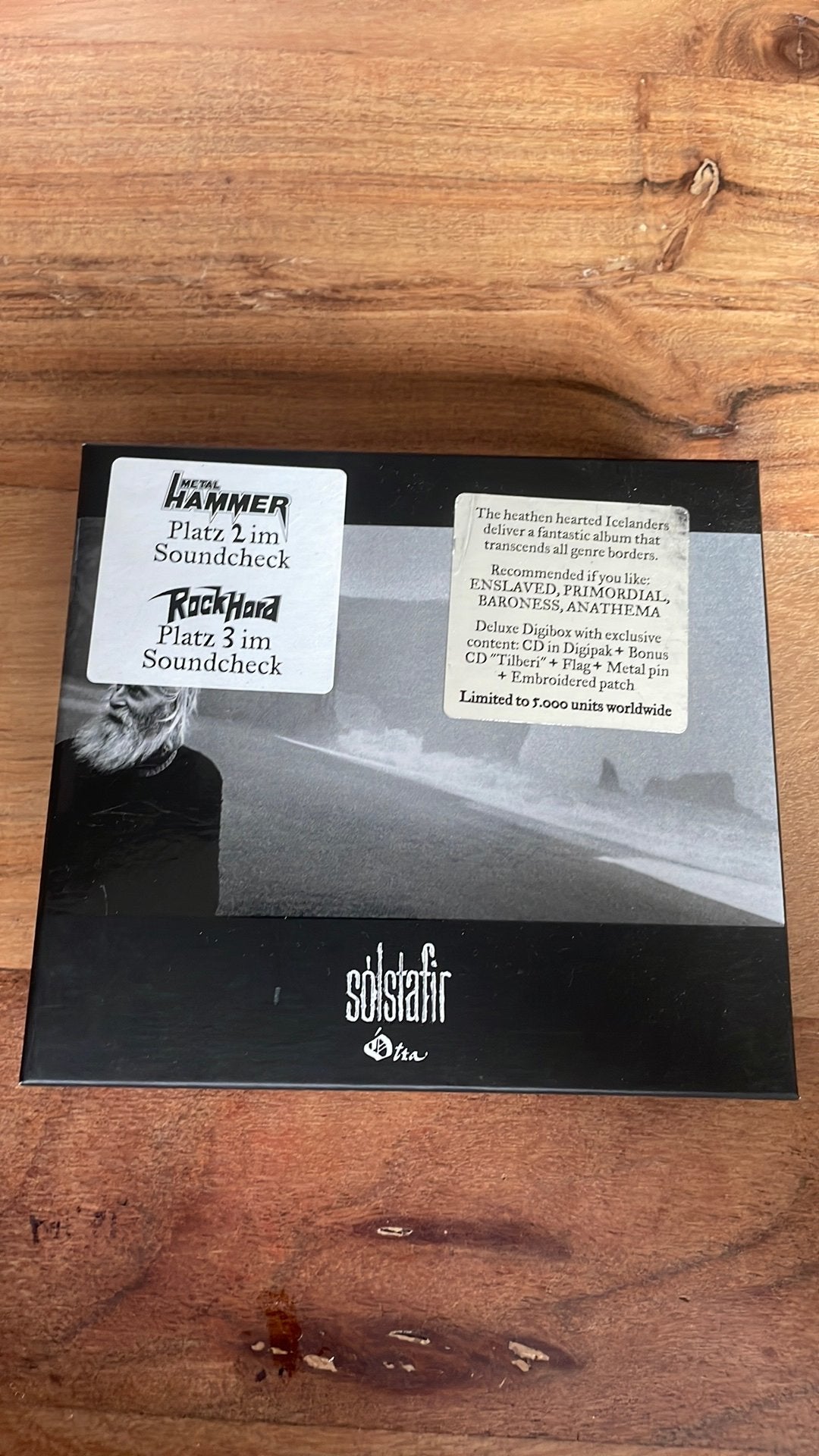 Sólstafir - Ótta (2014 Limited Deluxe Digibox), Ophalen of Verzenden, Zo goed als nieuw