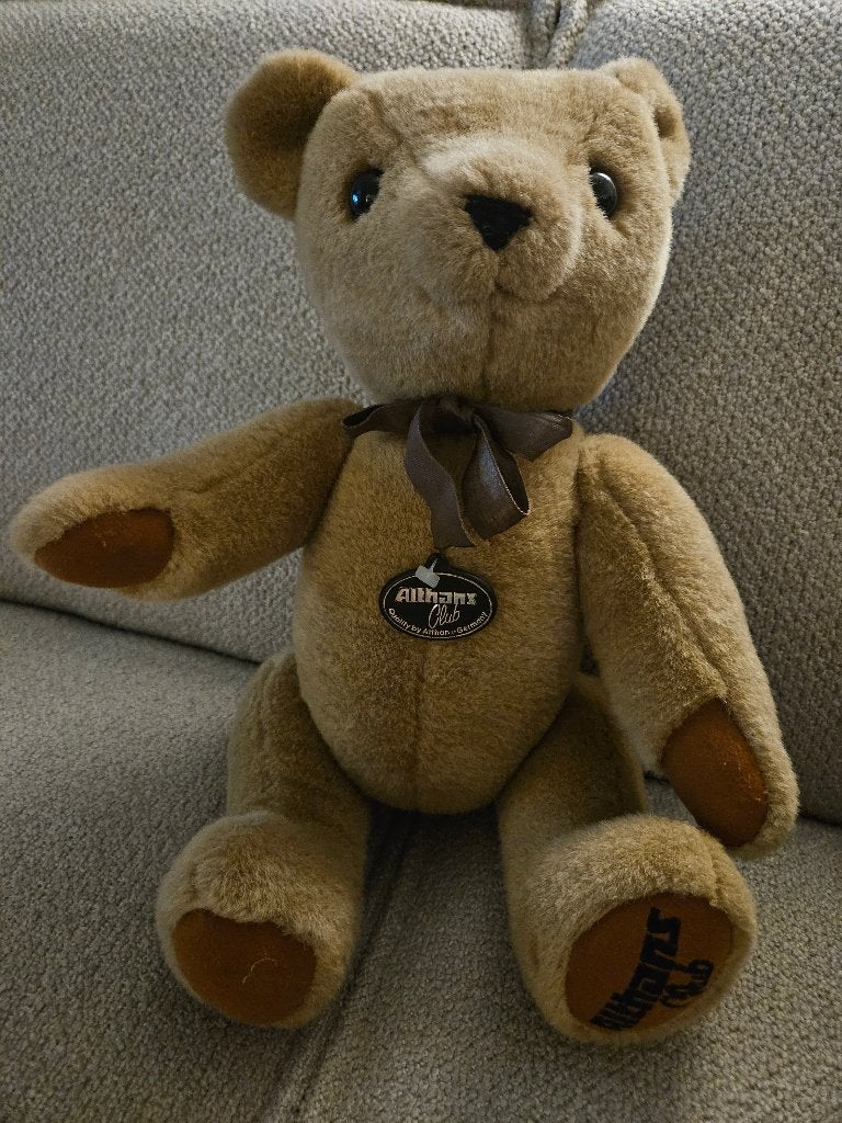 Althans club teddy beer, Verzamelen, Ophalen of Verzenden, Zo goed als nieuw, Stoffen beer, Overige merken