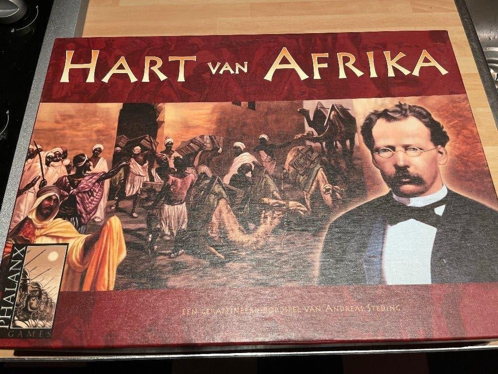 Hart van Afrika bordspel, Vijf spelers of meer, Ophalen of Verzenden, Zo goed als nieuw, Phalanx Games