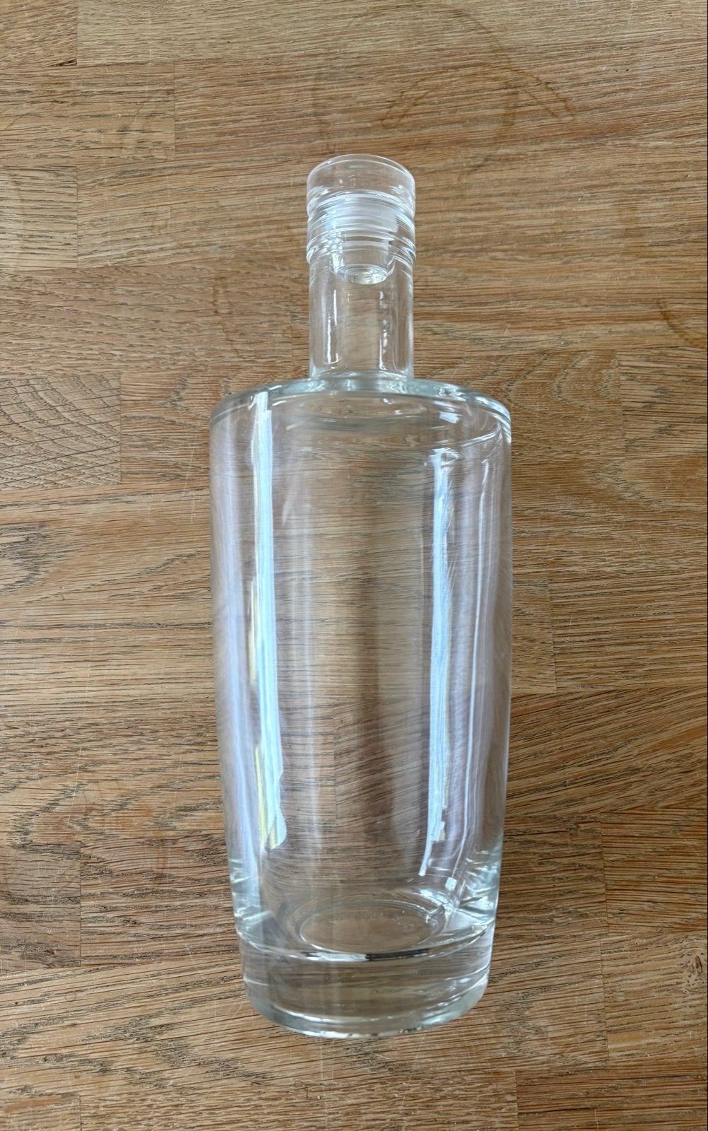 Lege glazen fles met kurk - Ideaal voor drank of decoratie, Verzenden
