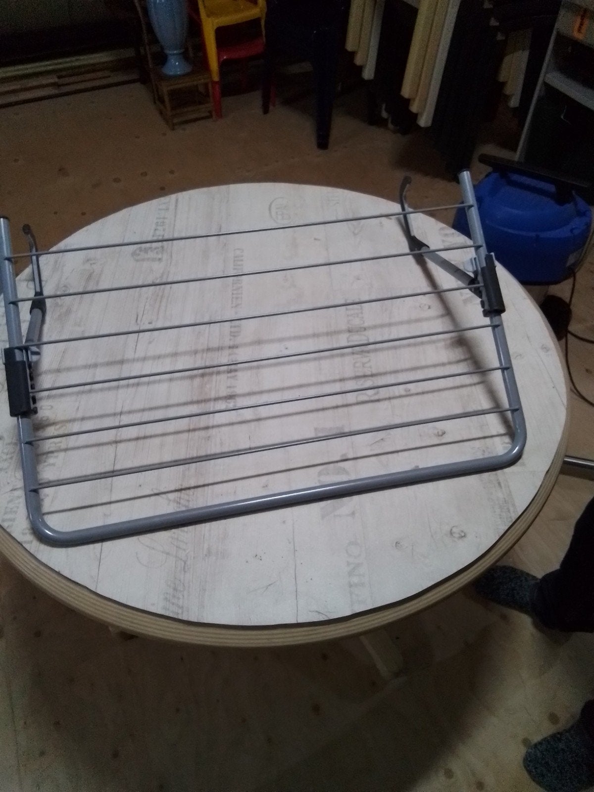 Wasrekje voor aan deur., Tuin en Terras, Droogmolens en Wasrekken, Ophalen, Zo goed als nieuw, Wasrek