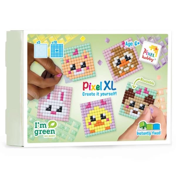 PIXELHOBBY XL kawaii huisdieren, Hobby en Vrije tijd, Pixelhobby, Nieuw, Meerkleurig, Ophalen of Verzenden