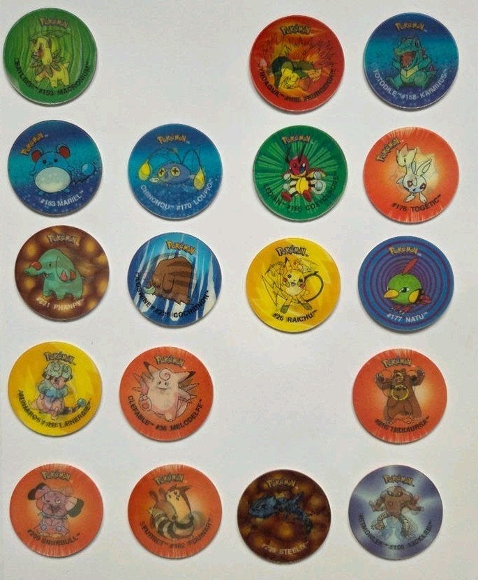 Pokémon Lenticulaire Flippo/tazo Evolutions Set (18/20), Ophalen of Verzenden, Verzameling