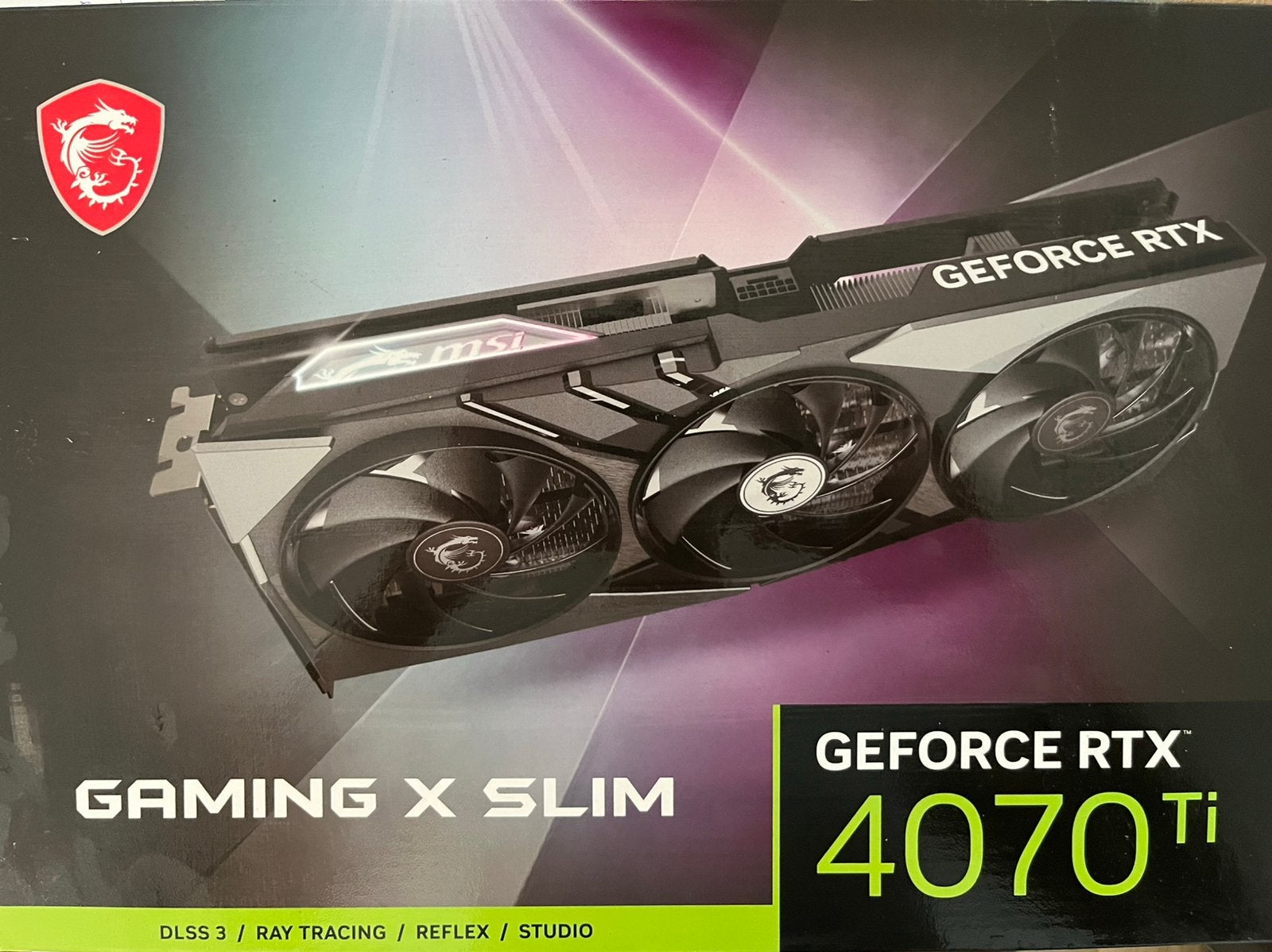 Msi RTX 4070ti Gaming X, Computers en Software, Videokaarten, Ophalen of Verzenden, Zo goed als nieuw, GDDR6, PCI-Express 4