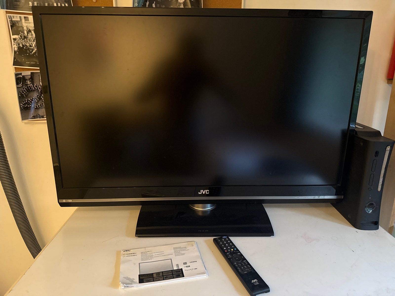 JVC 42 inch LCD TV met afstandsbediening, Overige merken, Gebruikt, 50 Hz, LCD