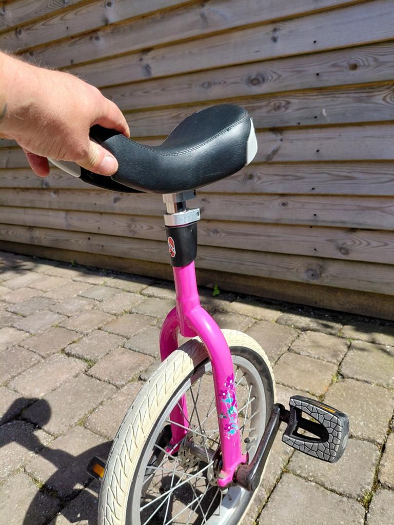 Roze puky, Ophalen, Zo goed als nieuw