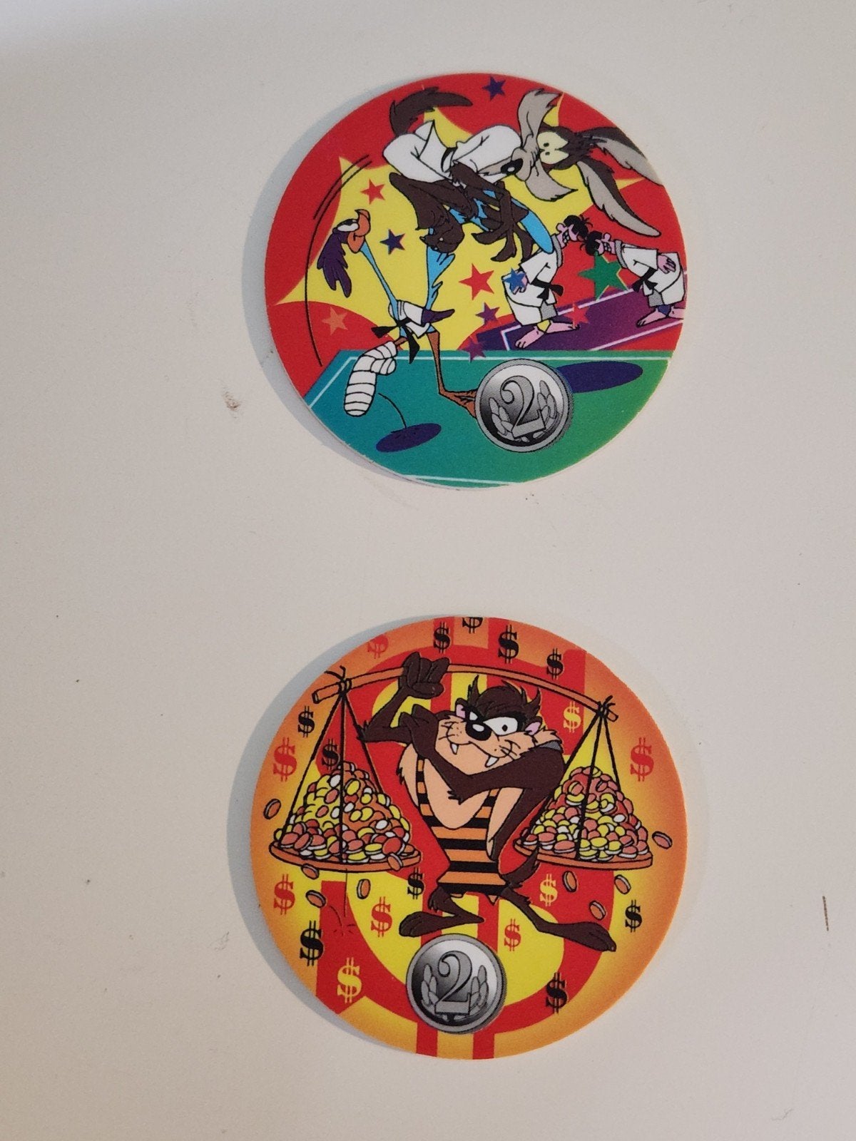 Looney Tunes Olympic Flippo´s - Smiths, Ophalen of Verzenden, Looney Tunes, Losse flippo's