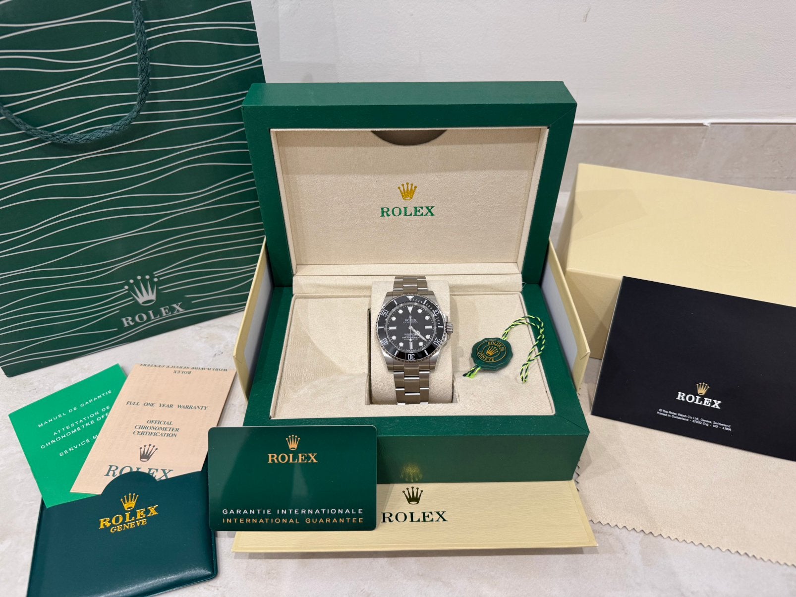 Rolex Submariner 41mm, Sieraden, Tassen en Uiterlijk, Horloges | Heren, Staal, Verzenden, Polshorloge, Nieuw