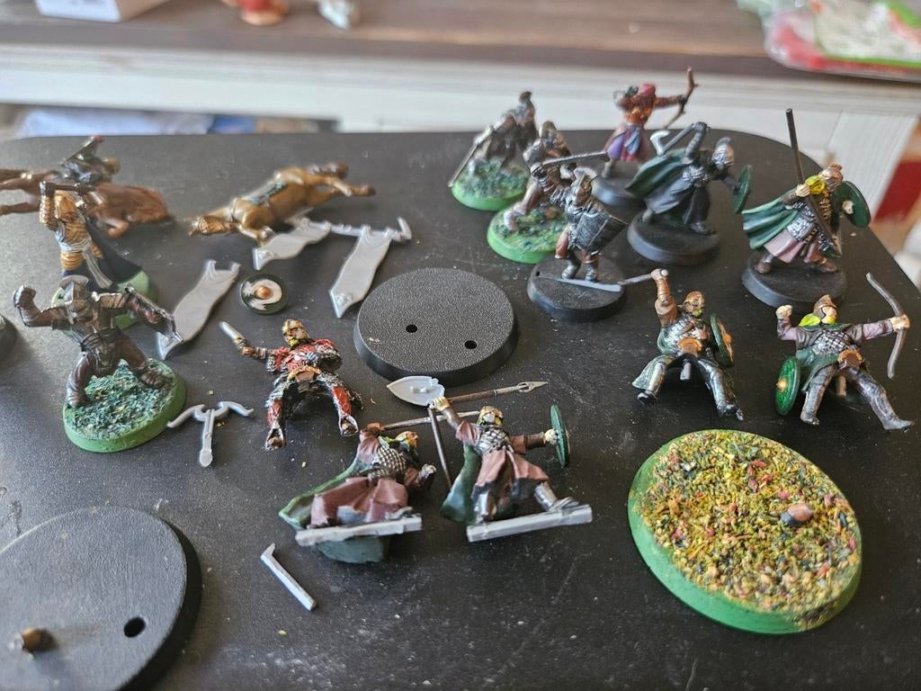 Warhammer figuren, Gebruikt, Figuurtje(s), Geverfd, Lord of the Rings