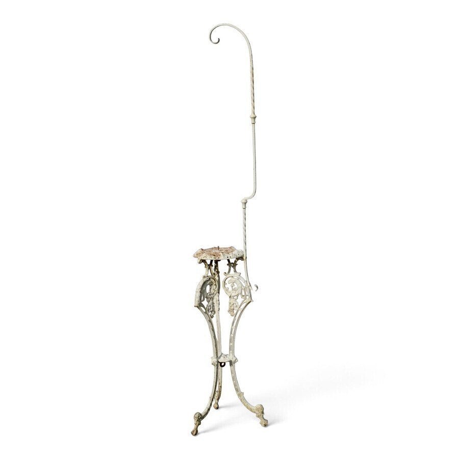 Plantentafel, Minder dan 55 cm, Gebruikt, Metaal of Aluminium, Rond
