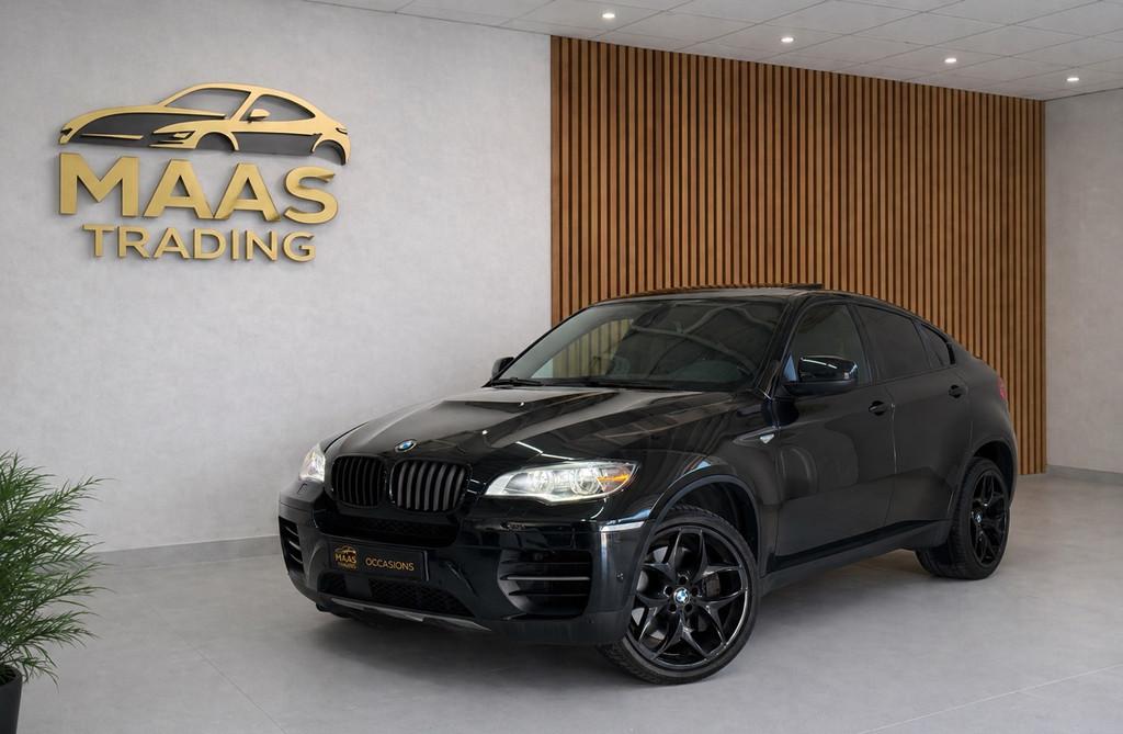 BMW X6 M50d Automaat | M-Sport | schuifdak | Leder, Auto's, Euro 5, Gebruikt, Zwart, 2993 cc