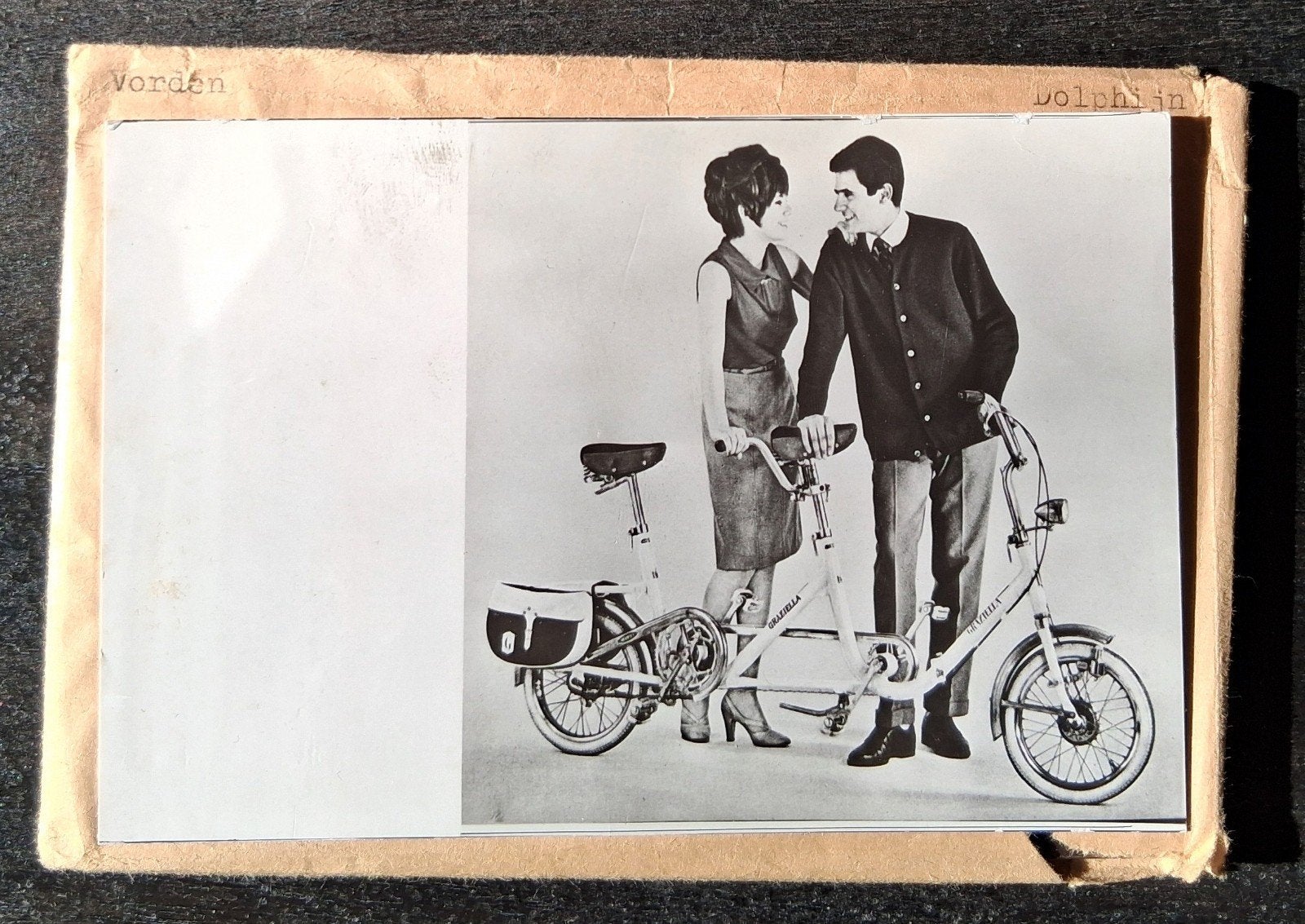 Vorden,  tandem vouwfiets Graziella, Glasplaat Jospe, Ophalen of Verzenden, 1960 tot 1980, Ongelopen, Gelderland