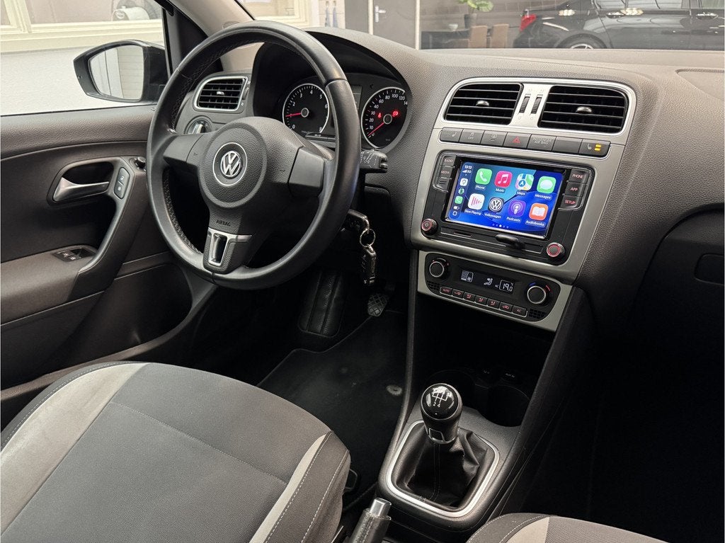 Volkswagen Polo 1.2 Easyline 2014,Carplay, Cruise control, Auto's, Volkswagen, Voorwielaandrijving, Euro 5, 967 kg, Gebruikt