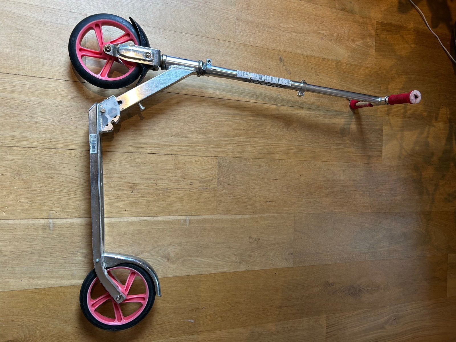 Razor step - stevig, tot 100 kg, opvouwbaar, Ophalen of Verzenden, Gebruikt, Gewone step